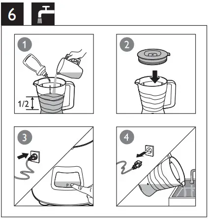PHILIPS HR2051 Blender - Fig 6