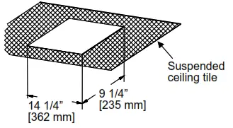 STELPRO ASK Series Ceiling Fan Heater - CEILING TILE