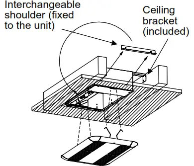 STELPRO ASK Series Ceiling Fan Heater - FINISHED CEILING1