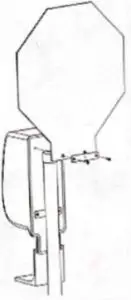 a close up of a lift