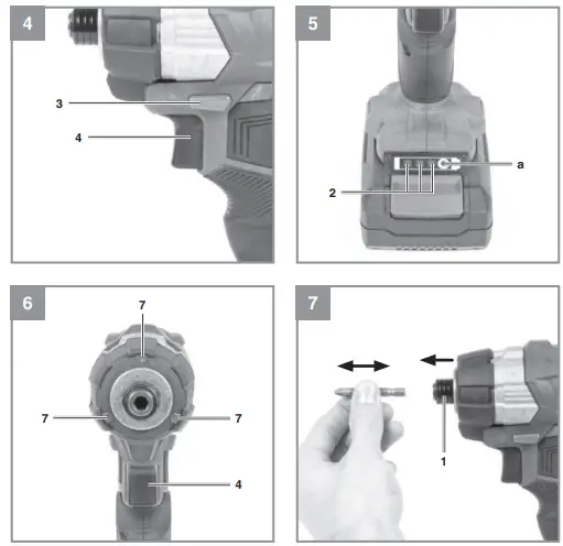 Einhell TE CI 18 Li BL Solo Cordless Hammer Screwdriver - 1