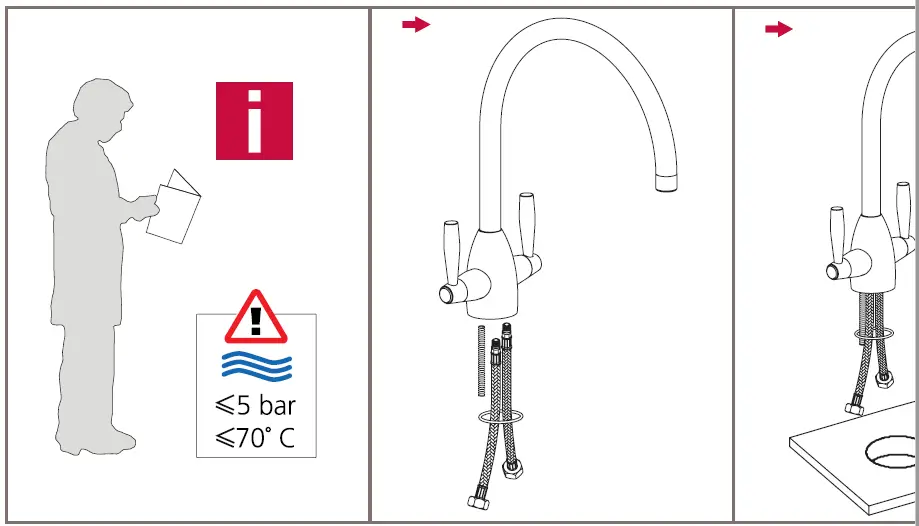 caple-AVE4-BC-Avel-Dual-Lever-Tap-Blackened-Copper-fig1