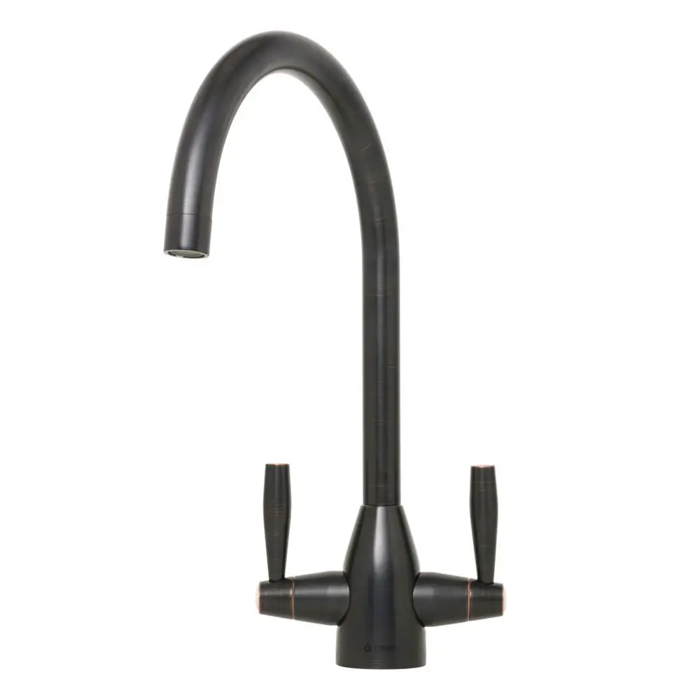 caple-AVE4-BC-Avel-Dual-Lever-Tap-Blackened-Copper-image