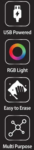 SM Tek LD14 LED ACRYLIC Creative Board - icon