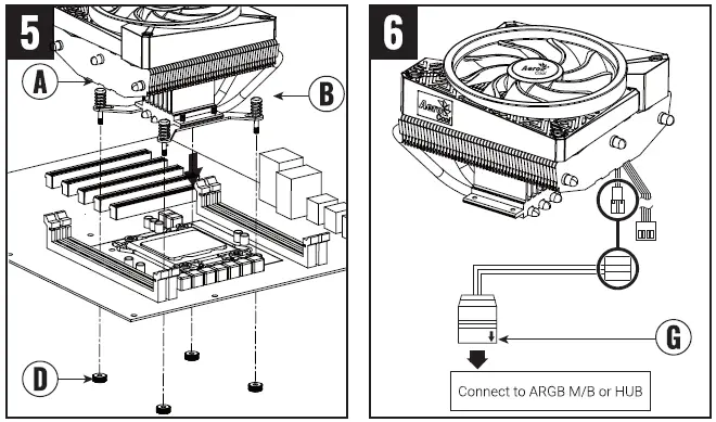 AeroCool-Cylon-3-PWM-ARGB-CPU-Air-Cooler-fig-4
