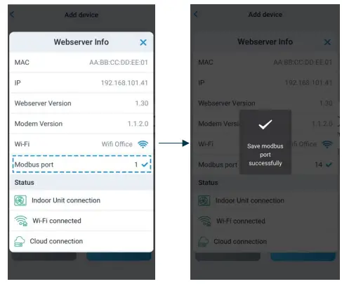 AIRZONE KNX TP-1 Modbus Aidoo WiFi Controller Direct Relaxation 7