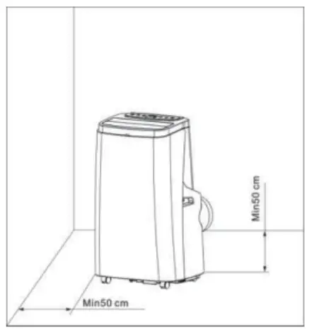 Winot MTA 12000C Portable Air Conditioner - 4