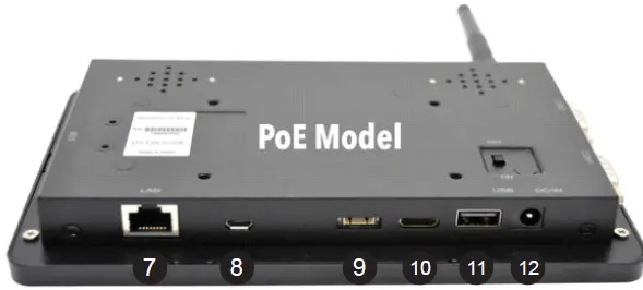 MIMO MONITORS MCT-70HPQ-POE Adapt-IQ 7 Inch Tablet fig 3