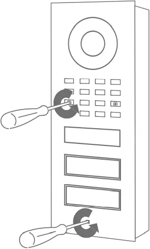 D1101V - ASSEMBLING THE FRONT PANEL - 2