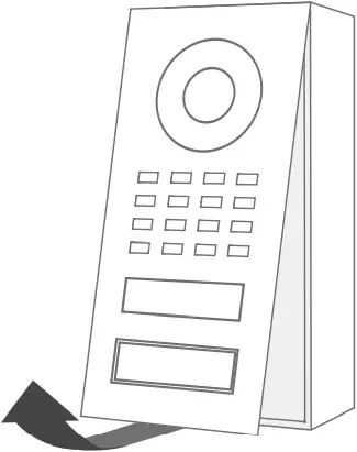 D1101V - ASSEMBLING THE FRONT PANEL - 3