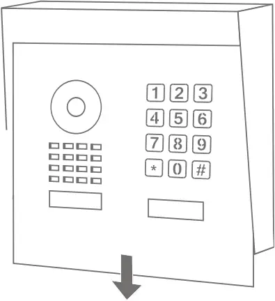 D1101V - ASSEMBLING THE FRONT PANEL - 6