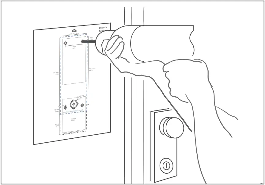 D1101V - ASSEMBLING THE MOUNTING HOUSING - 1