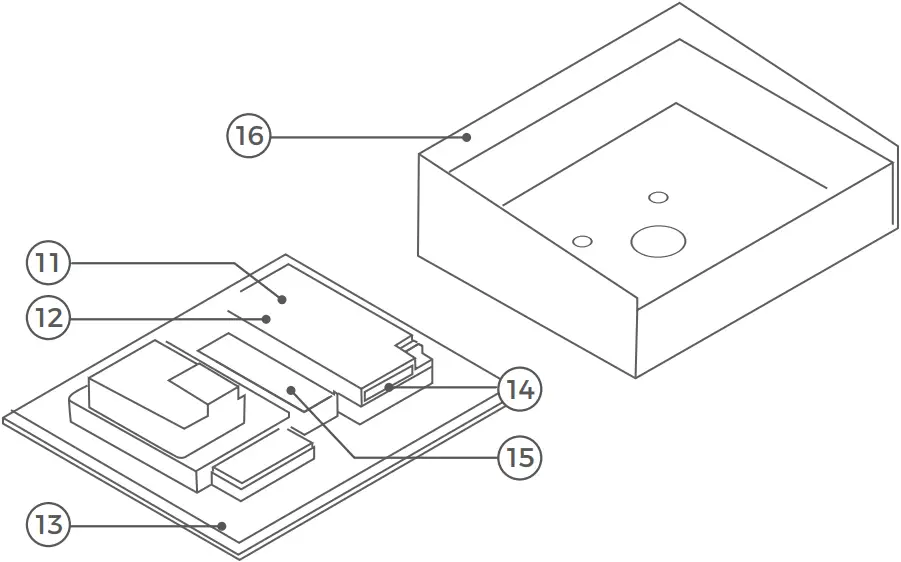 D1101V - DEVICE WITH KEYPAD MODULE 2