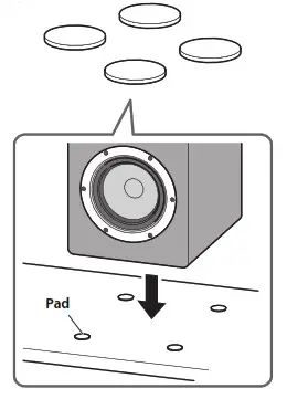 YAMAHA Speaker NS-3000 - Accessory