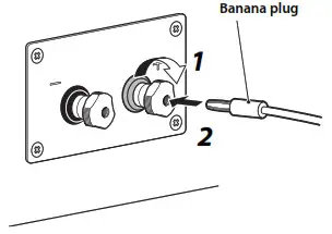 YAMAHA Speaker NS-3000 - Connection 4