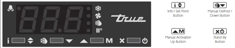 true STR2RRT-2G-2S 68 Inch Two Section Roll Thru Refrigerator 36