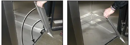 true STR2RRT-2G-2S 68 Inch Two Section Roll Thru Refrigerator 4