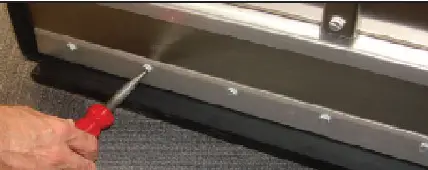 true STR2RRT-2G-2S 68 Inch Two Section Roll Thru Refrigerator 7