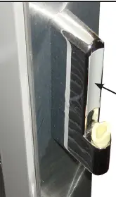 true STR2RRT-2G-2S 68 Inch Two Section Roll Thru Refrigerator 7