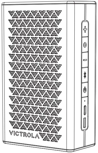 VICTROLA VPB-200 Portable Bluetooth Speaker-fig1