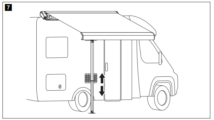 DOMETIC PerfectRoof PR2500 Awning-fig8