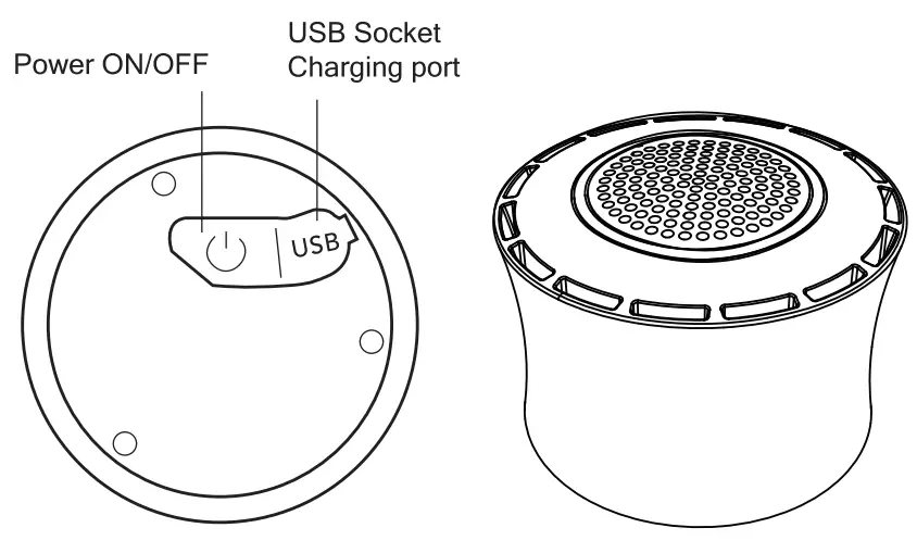 Brooke Dylan F26 Swimming Pool BT Speaker - Overview