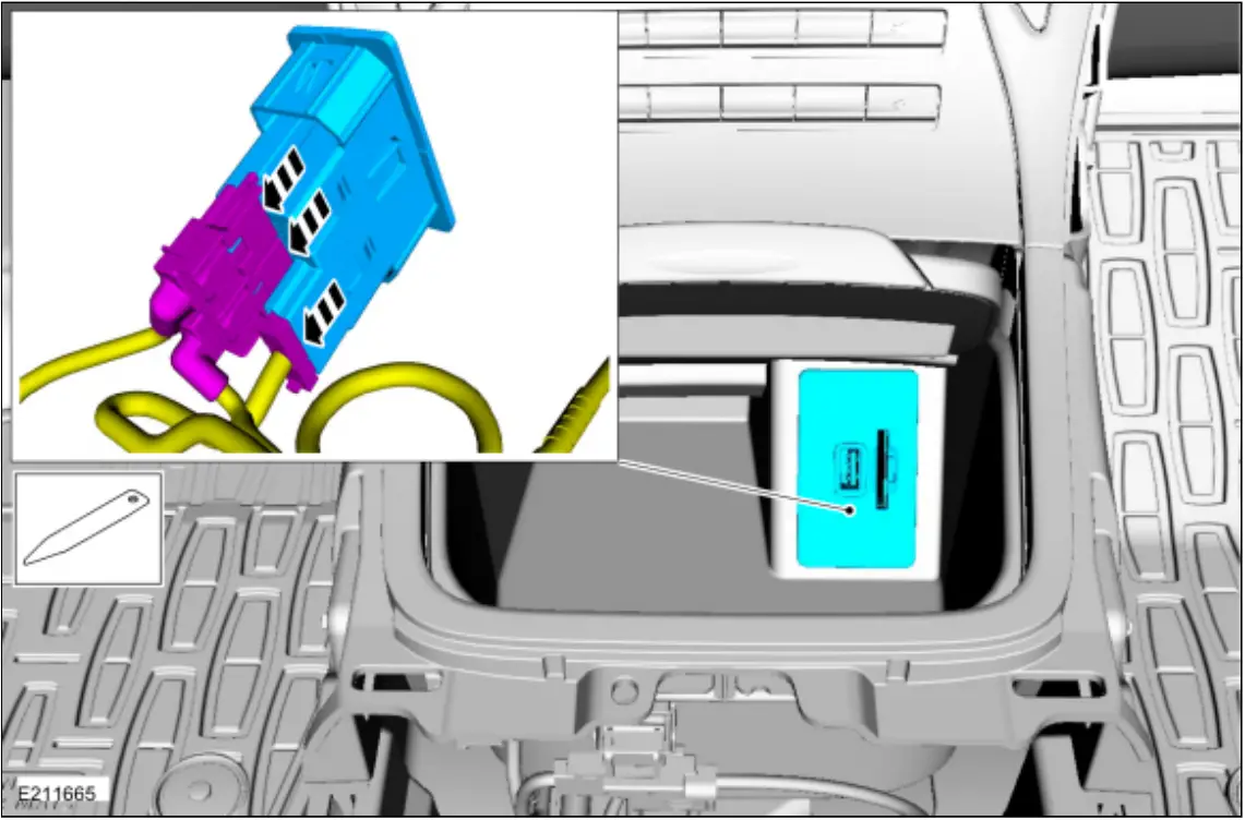 FORD 415 00C Information and Entertainment System - FIG 6