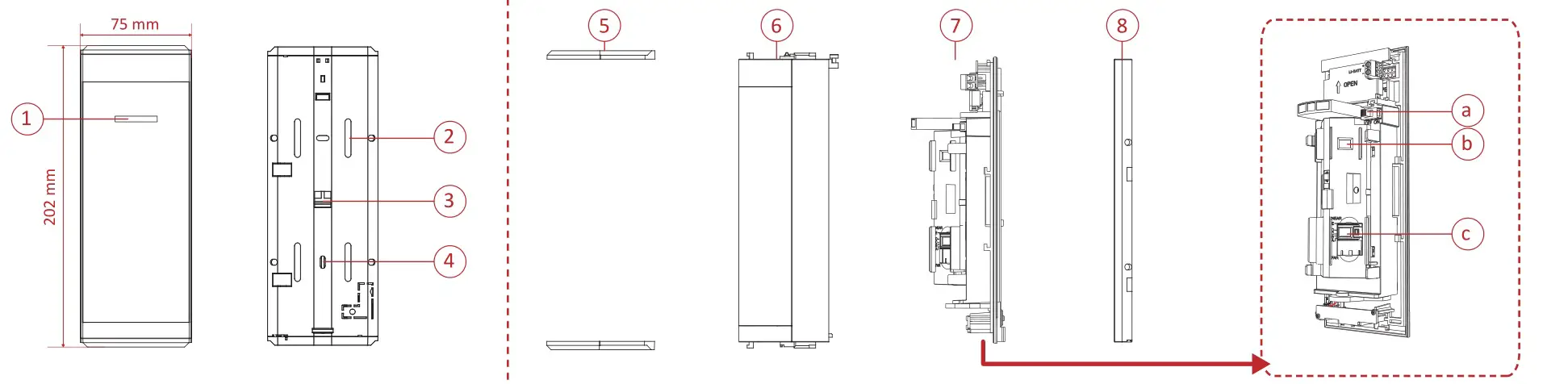 HIKVISION DS-PDQP15AM-LM-WB Wireless PIR Detector - Figure 1