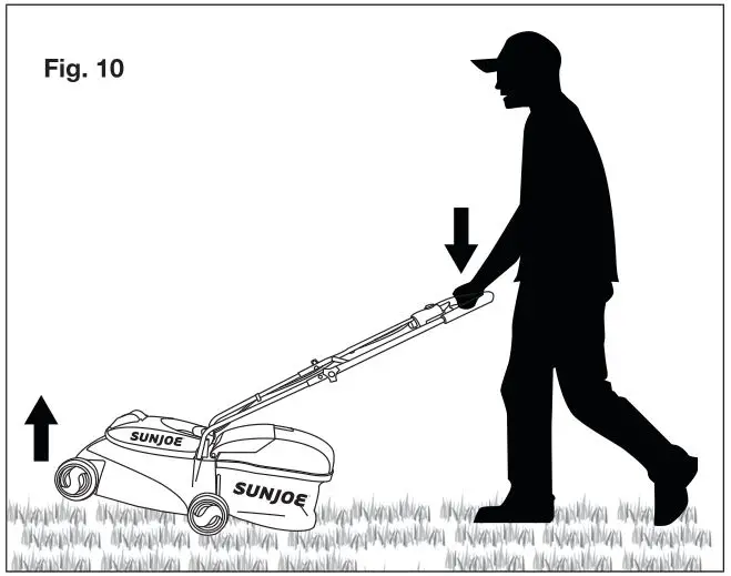 SUN JOE MJ401C Cordless Lawn Mower - Figure 10