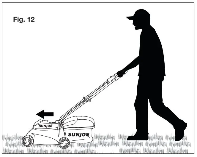 SUN JOE MJ401C Cordless Lawn Mower - Figure 12