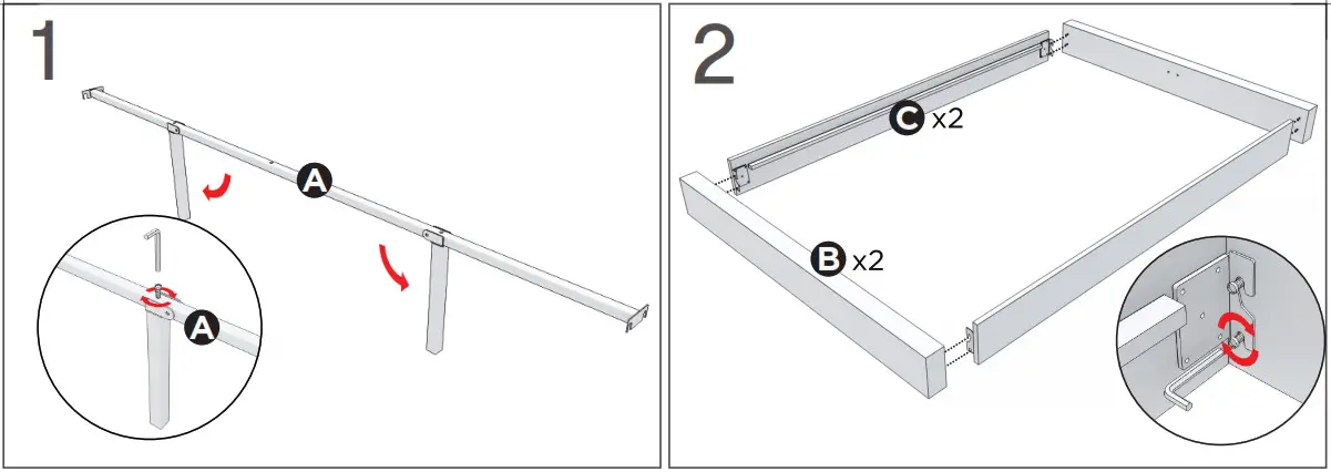 Spa Sensations COREY BED BASE - Overview 1