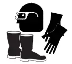 hotsy 871SS Gas Engine Roll Cage Series Pressure Washers - WARNING1