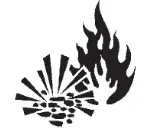 hotsy 871SS Gas Engine Roll Cage Series Pressure Washers - WARNING2