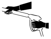 hotsy 871SS Gas Engine Roll Cage Series Pressure Washers - WARNING6