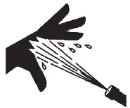 hotsy 871SS Gas Engine Roll Cage Series Pressure Washers - WARNING7