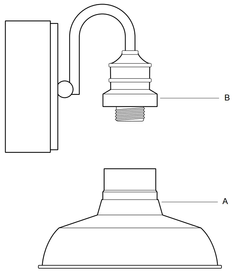HB3670-35 Elmcroft Vanity Light Package Contents