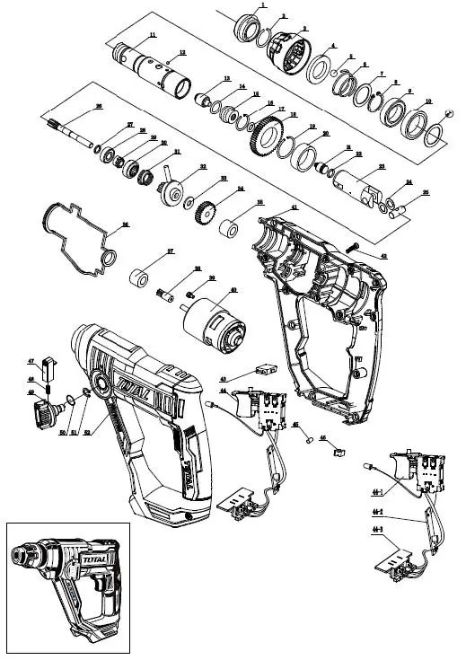 TOTAL-TRHLI1601-20V-Battery-Hammer-Drill-08