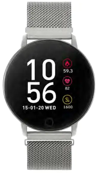 REFLEX ACTIVE T558964 Fitness Blue Leather Smartwatch