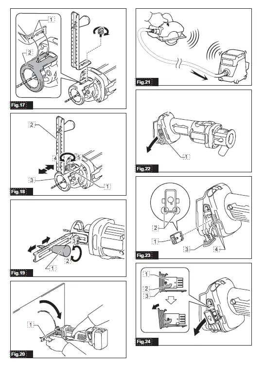 makita DCO181 Cordless Cut-Out Tool fig3