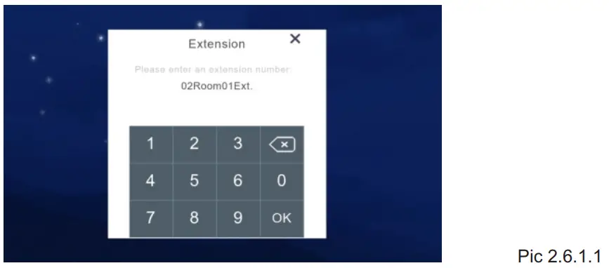 VAIREMA Wireless IP Tuya Video Intercom - Extension Setting