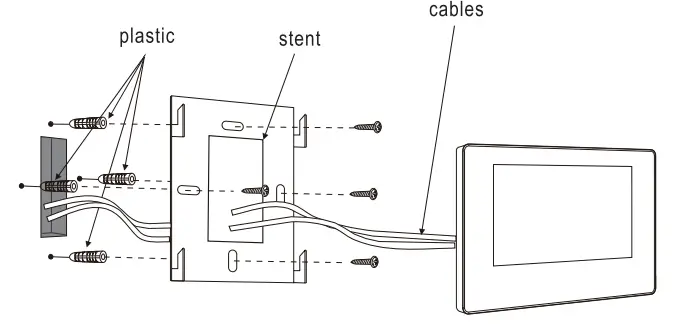 VAIREMA Wireless IP Tuya Video Intercom - How to install