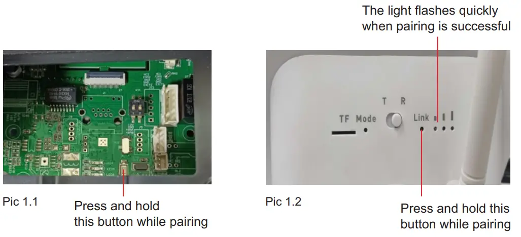 VAIREMA Wireless IP Tuya Video Intercom - Outdoor A pairing