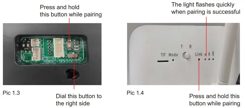 VAIREMA Wireless IP Tuya Video Intercom - Outdoor B pairing