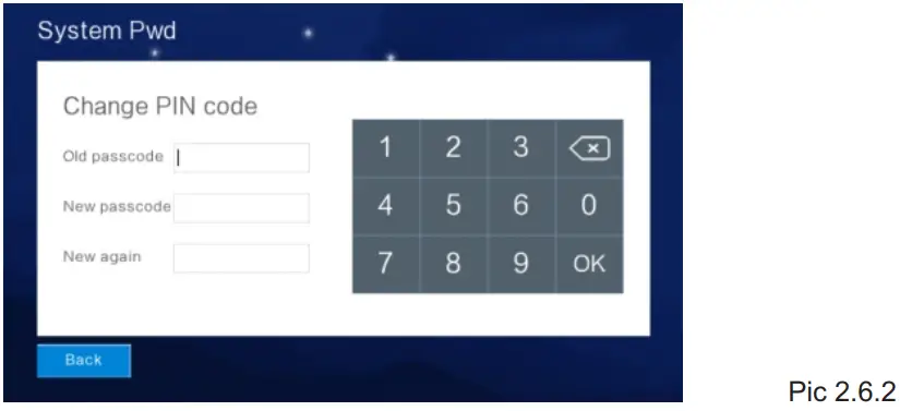 VAIREMA Wireless IP Tuya Video Intercom - Password Setting