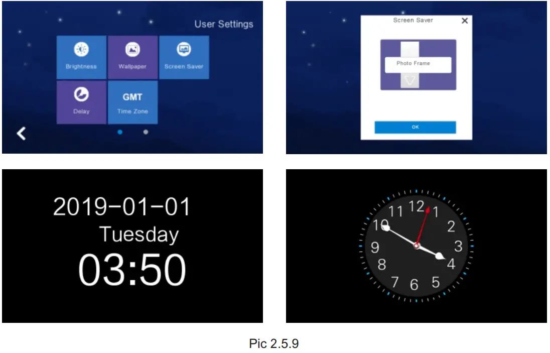 VAIREMA Wireless IP Tuya Video Intercom - Picture screensaver