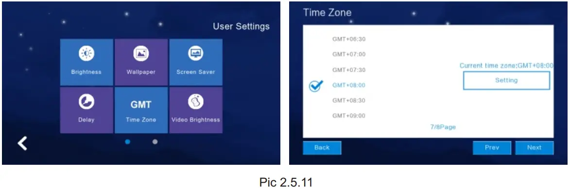 VAIREMA Wireless IP Tuya Video Intercom - Zone Setting