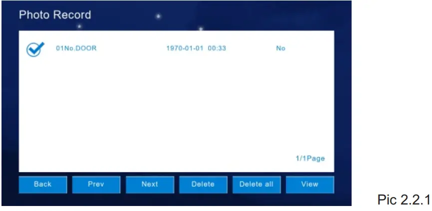 VAIREMA Wireless IP Tuya Video Intercom - snapshot pictures