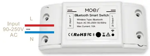 tuya MS 101B Bluetooth Smart Switch - Figure 2