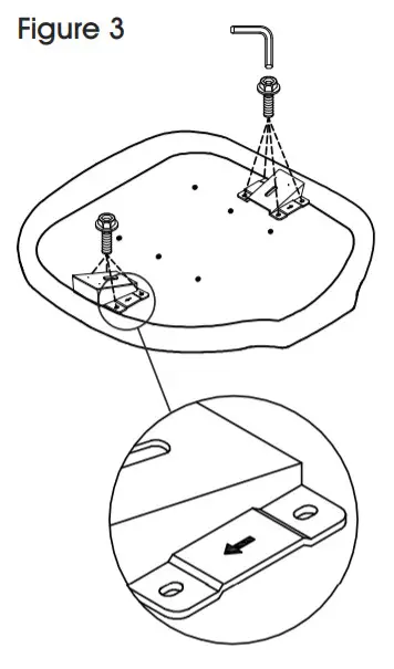 ULINE H-8513 Work Stool with Arms -Assembly Continued 3