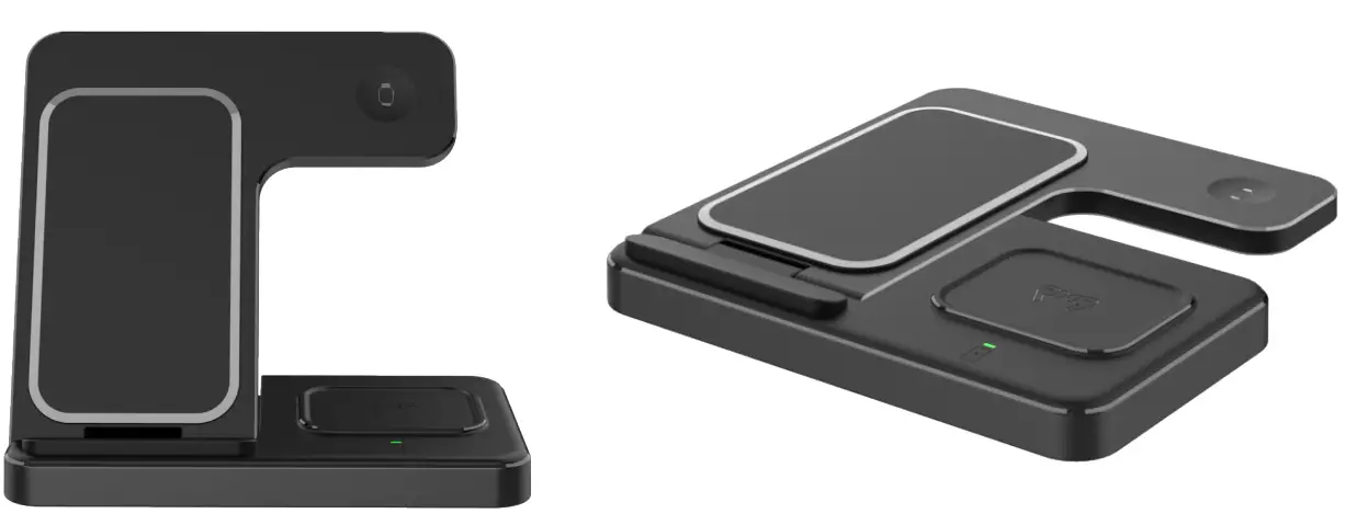 Guanyu GY-Z5G 3 In 1 Fast Wireless Charger - parts 1